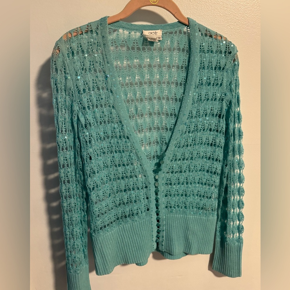 💥Cache Silk Cardigan